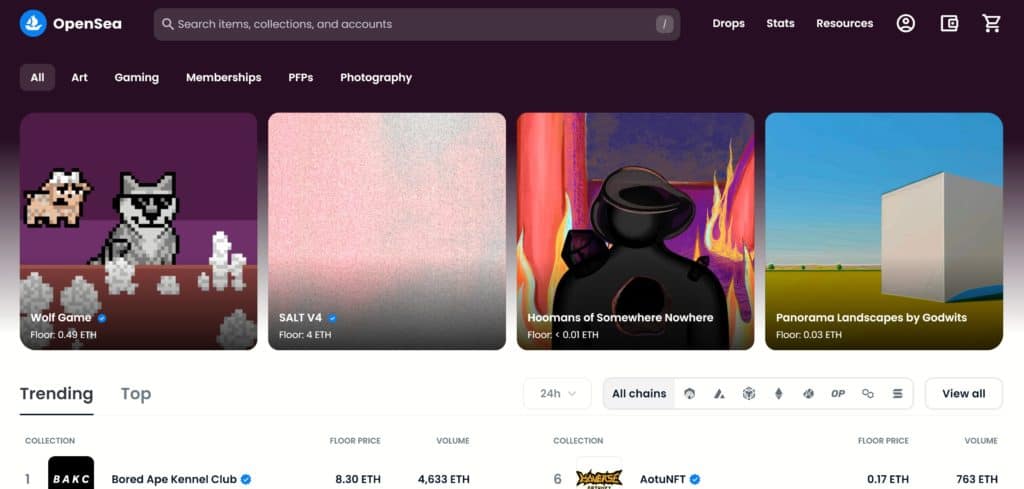 How to Display NFT Art in 2024: A Comprehensive Guide 3 Opensea