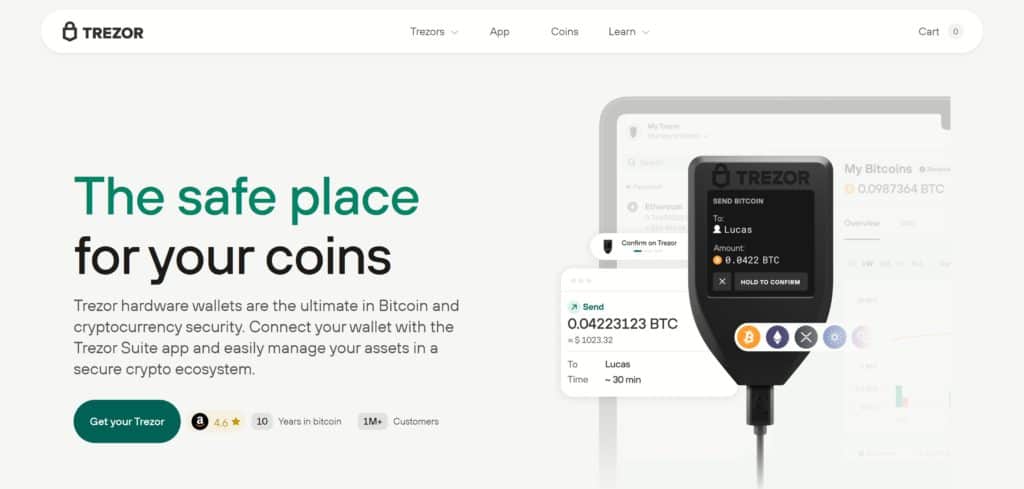 Trezor Model T