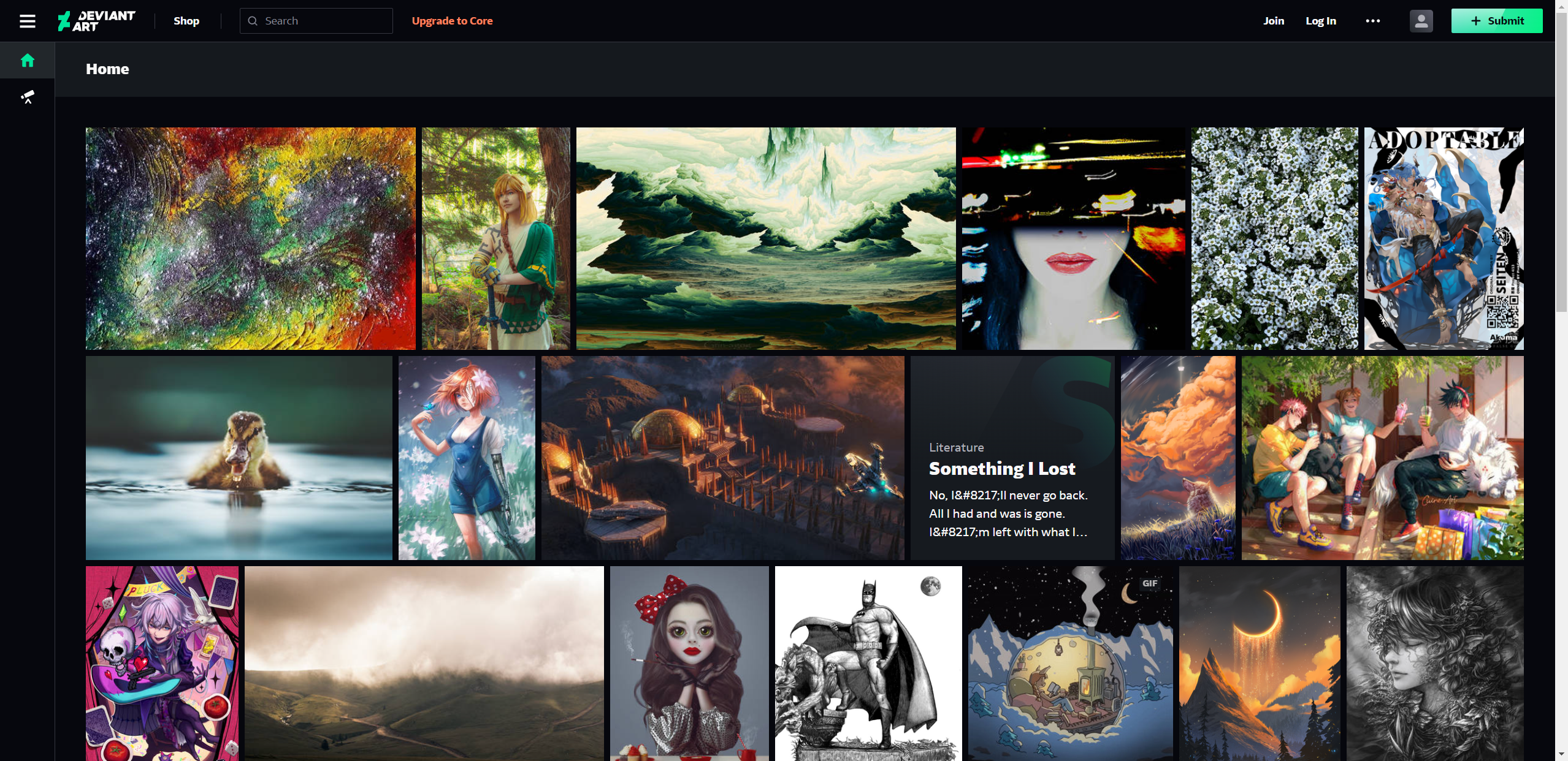 DeviantArt for inspiration.
