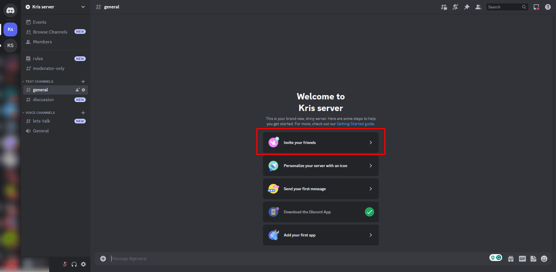 How to Create a Discord Server (Step-by-Step Guide) 10 A screenshot of the Discord server creation page, demonstrating how to create a Discord server