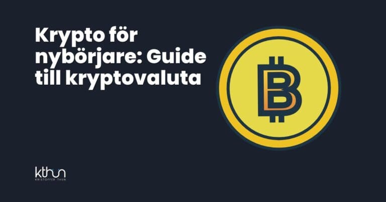 Krypto för nybörjare: Guide till kryptovaluta