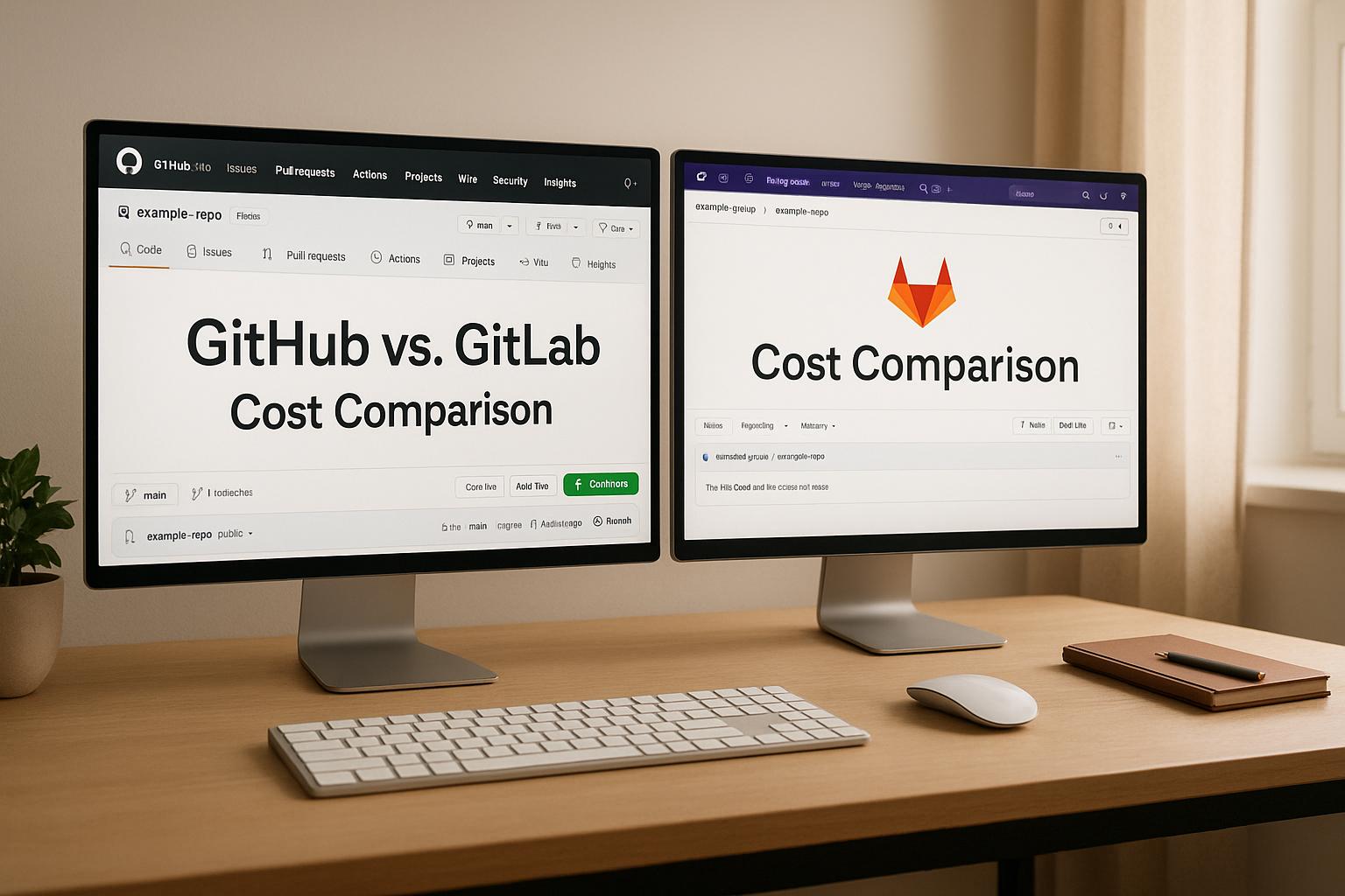 GitHub vs. GitLab: Cost Comparison